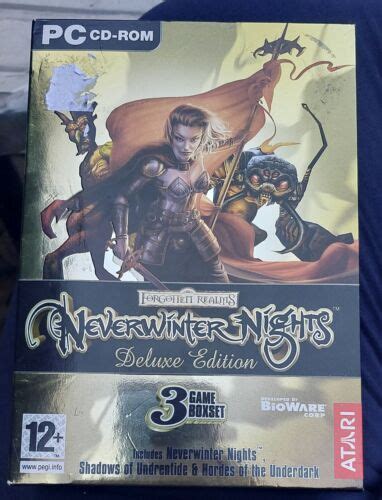 Neverwinter Nights Deluxe Edition Pc Ebay