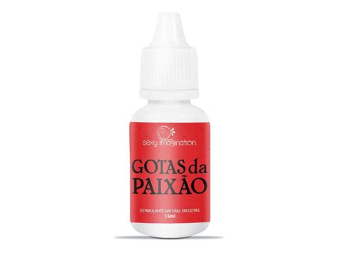 Bebida energética excitante Gotas da Paixão 15 ml Sexy Fantasy