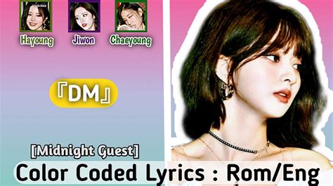 Fromis Dm Color Coded Lyrics Rom Eng Youtube