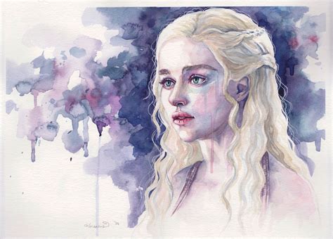 Geek Art Gallery: Paintings: Daenerys Targaryen