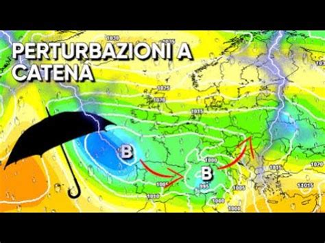 METEO PERTURBAZIONI INTENSE IN ARRIVO TEMPORALI NEVE PIOGGIA E CROLLO