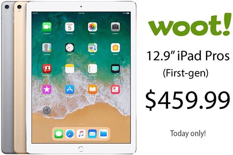 Apple's first-gen 12.9-inch iPad Pro is $459 today only, the cheapest ...