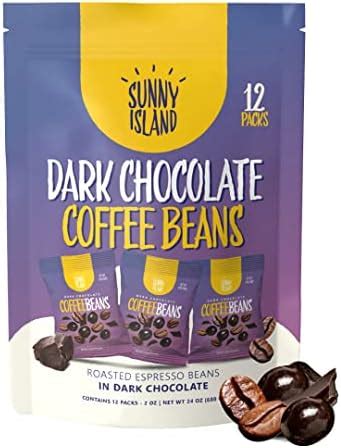 Amazon Dark Chocolate Covered Espresso Coffee Beans Ounces