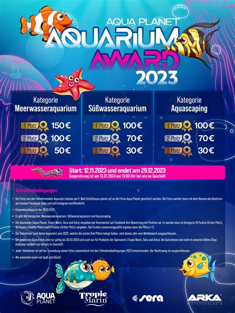 Aqua Planet Aquarium Award 2023 Kaufen Im Aqua Planet Online Shop