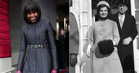 See What First Ladies Wore For Inauguration Day | POPSUGAR Fashion