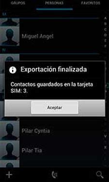 C Mo Pasar Los Contactos De La Sim Al Tel Fono Android B Sico