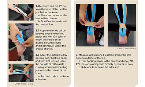 Kinesio Taping The Achilles Tendon MASSAGE Magazine