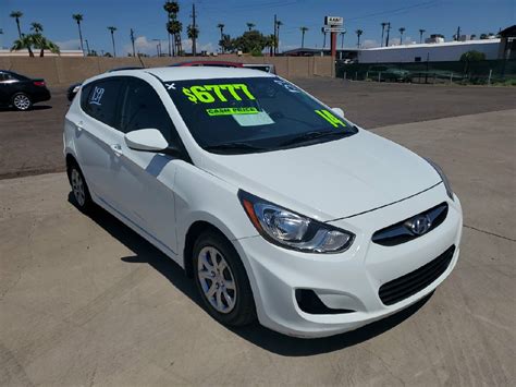 Used 2014 Hyundai Accent GS 5 Door For Sale In Phoenix AZ 85301 New