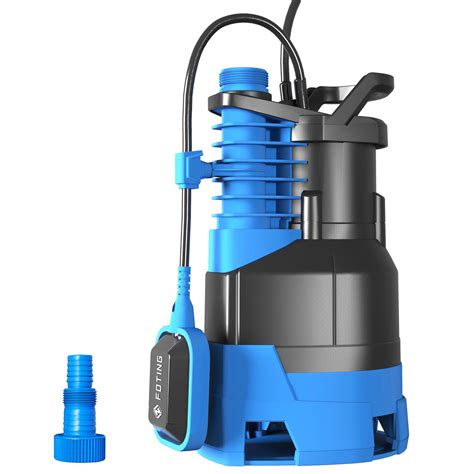 Snapklik FOTING 1 5 HP Sump Pump Submersible 5000 GPH Clean