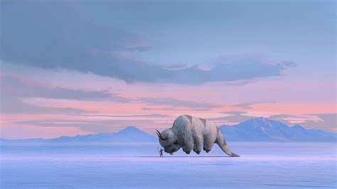 One Of The Best Picture Of Aang And Appa From Avatar The Last Airbender