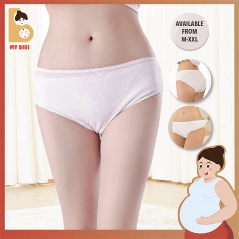 1pcs Disposable Panty Breathable Cotton Panty Seluar Dalam Ibu