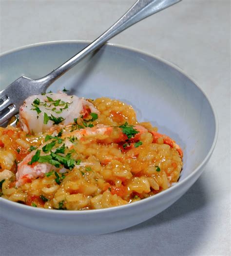 Risotto Au Homard De Simone Zanoni Et Si C Tait Bon Risotto Au