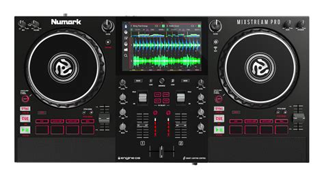 NUMARK MIXSTREAM PRO Standalone Wi Fi Music Streaming DJ Controller