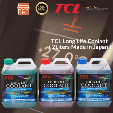 TCL Long Life Coolant ( 2Liters Made in Japan ) Red / Blue / Green ...
