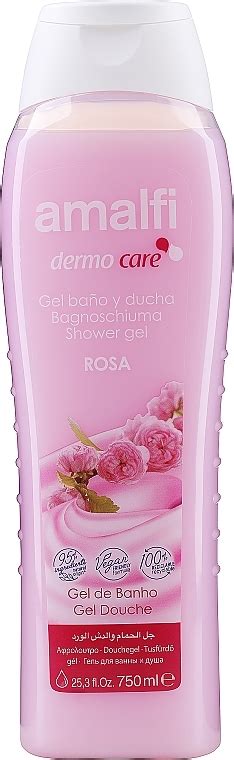 Amalfi Shower Gel Dusch Und Badegel Zarte Rose Makeupstore De