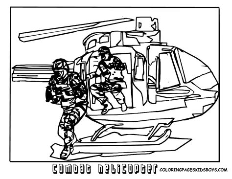 Army Helicopter Coloring Pages - Free Printable Coloring Pages