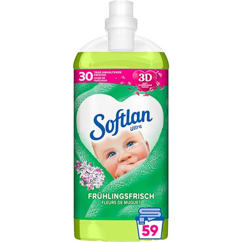 Softlan Ultra Adoucissant 59 lavages Fraîcheur printanière Migros