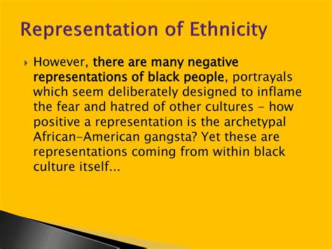 Representation Of Ethnicity Ppt Download