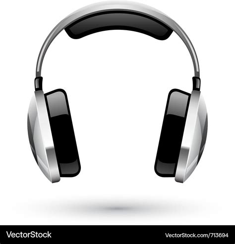 Headphones Royalty Free Vector Image VectorStock