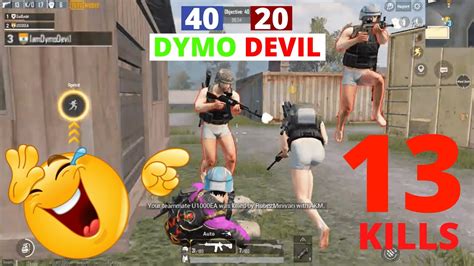 Squad Vs Squad Tdm Mode Best Pubg Skills Pubg Mobile Dymo Devil