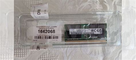 Оперативная память ddr4 32gb sodimm 3200 Samsung купить в Москве с ...