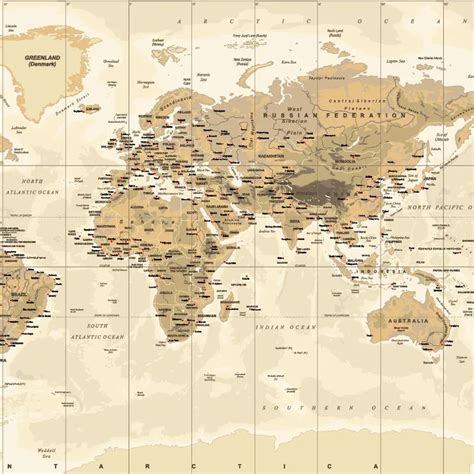 classic vintage map wallpaper