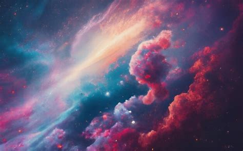 Premium Photo Space Galaxy Stars Colorful Wallpaper Background