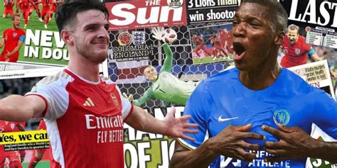 Football London The Sun Y Daily Mirror Se Mostraron Enojados Con El