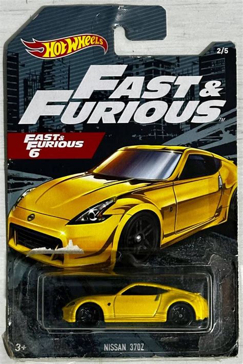 HOT WHEELS HotWheels Nissan 370Z Kutusu Açık Fast Furious Seri 1 64