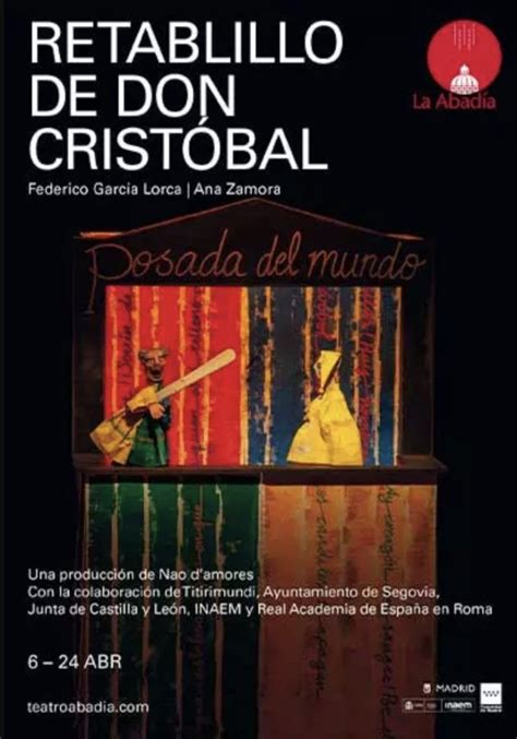 Retablillo de Don Cristóbal Revista Godot