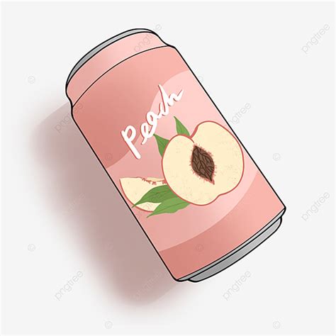 Peach Juice Png Transparent Peach Juice Drink Clip Art Cans Honey