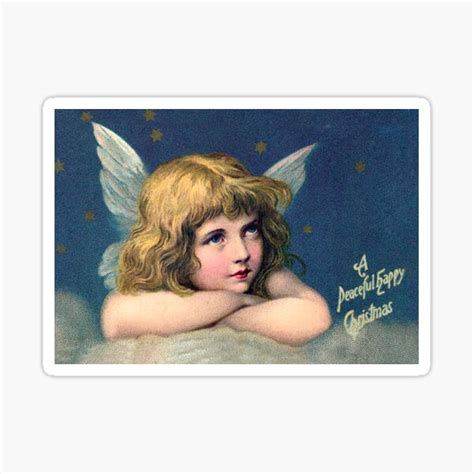 Vintage Angel Sticker Sticker By Stickersbysb Redbubble