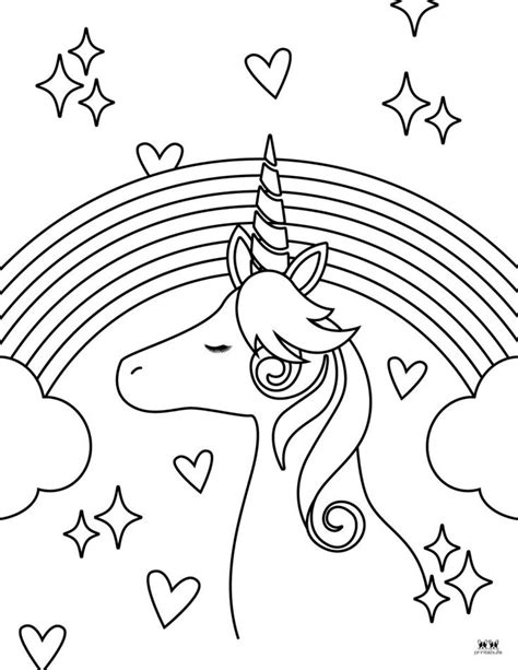 Printable Rainbow Coloring Page 32 Coloring Pages Printable Coloring