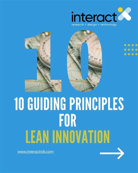 10 Guiding Principles For Lean Innovation