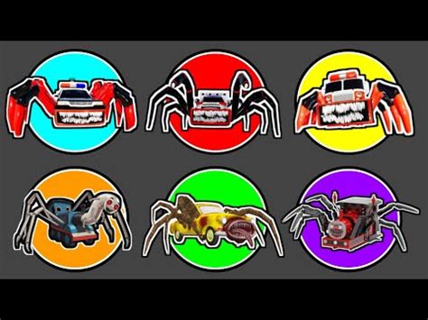 Kumpulan Monster Choo Choo Charles Car Eater Thomas Spider Fire