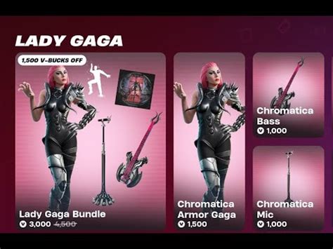 Fortnite Item Shop Walkthrough 02 22 2024 NEW Lady Gaga Skin