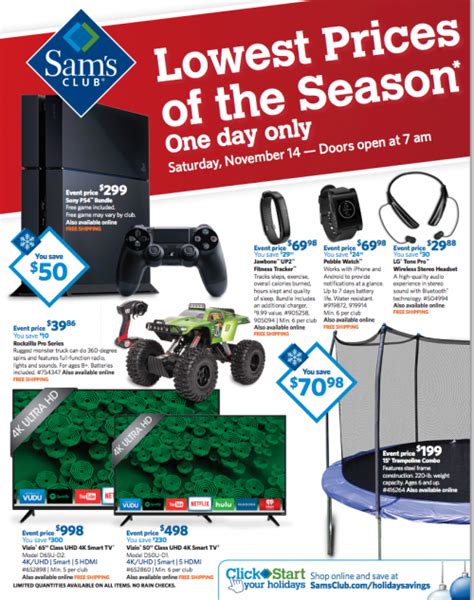 Sam S Club Early Black Friday Ad Released Official Ad Deals Are Live