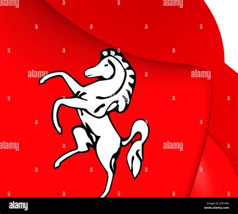 Flag of Kent, England Stock Photo - Alamy