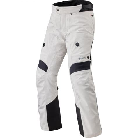 Rev It Poseidon 3 Gore Tex Trousers Silver Black FREE UK DELIVERY