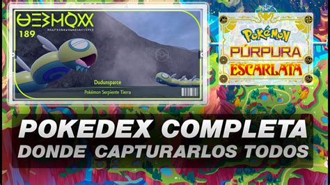 Pokedex Paldea Dudunsparce Evoluci N Pok Mon Escarlata Y