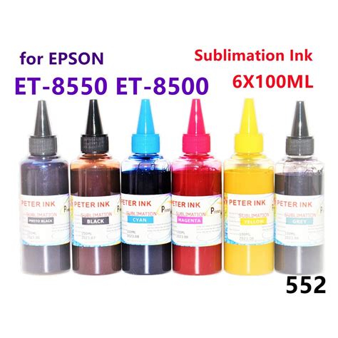 Premium Sublimation Refill Ink Alternative For Ecotank Et 8500 Et 8550