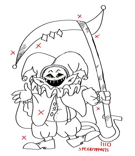 Art Jevil Wields The Devilsknife Deltarune Amino