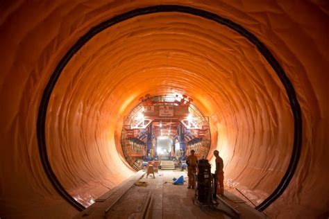 26 miles of tunnel completed for Crossrail link