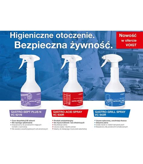 VC 630 R GASTRO ACID środek do mycia i dezynfekcji lodówek chłodni