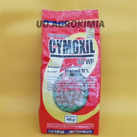 Jual Fungisida Cymoxil 50wp 400 Gram Bahan Aktif Simoksanil 50