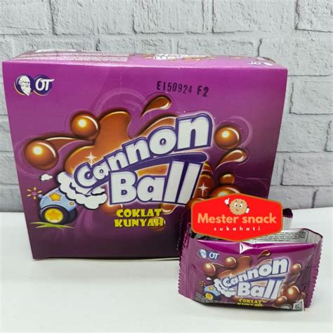 Jual Cannon Ball Coklat Kunyah Shopee Indonesia