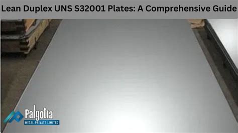 Lean Duplex Uns S Plates A Comprehensive Guide