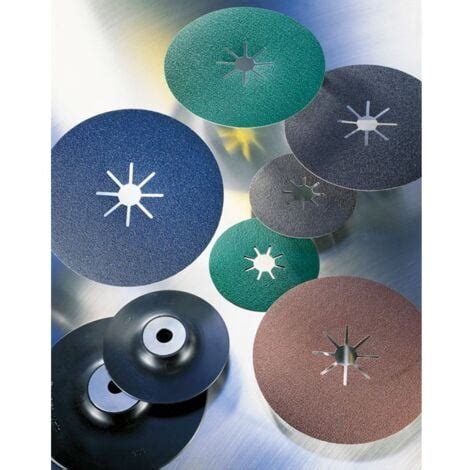 Sia Abrasives 4815 Siacut Fibre Disc Star Centre Hole Diameter