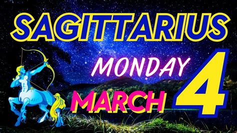 Sagittarius 𝐘𝐨𝐮𝐫 𝐁𝐥𝐞𝐬𝐬𝐢𝐧𝐠𝐬 𝐇𝐚𝐯𝐞 𝐀𝐫𝐫𝐢𝐯𝐞𝐝 Horoscope For Today March 4