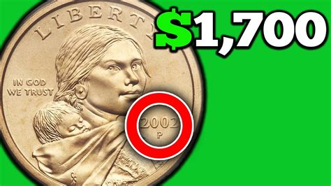 2002 Sacagawea Dollar Coins Worth Money Gold Dollar Coin Errors YouTube